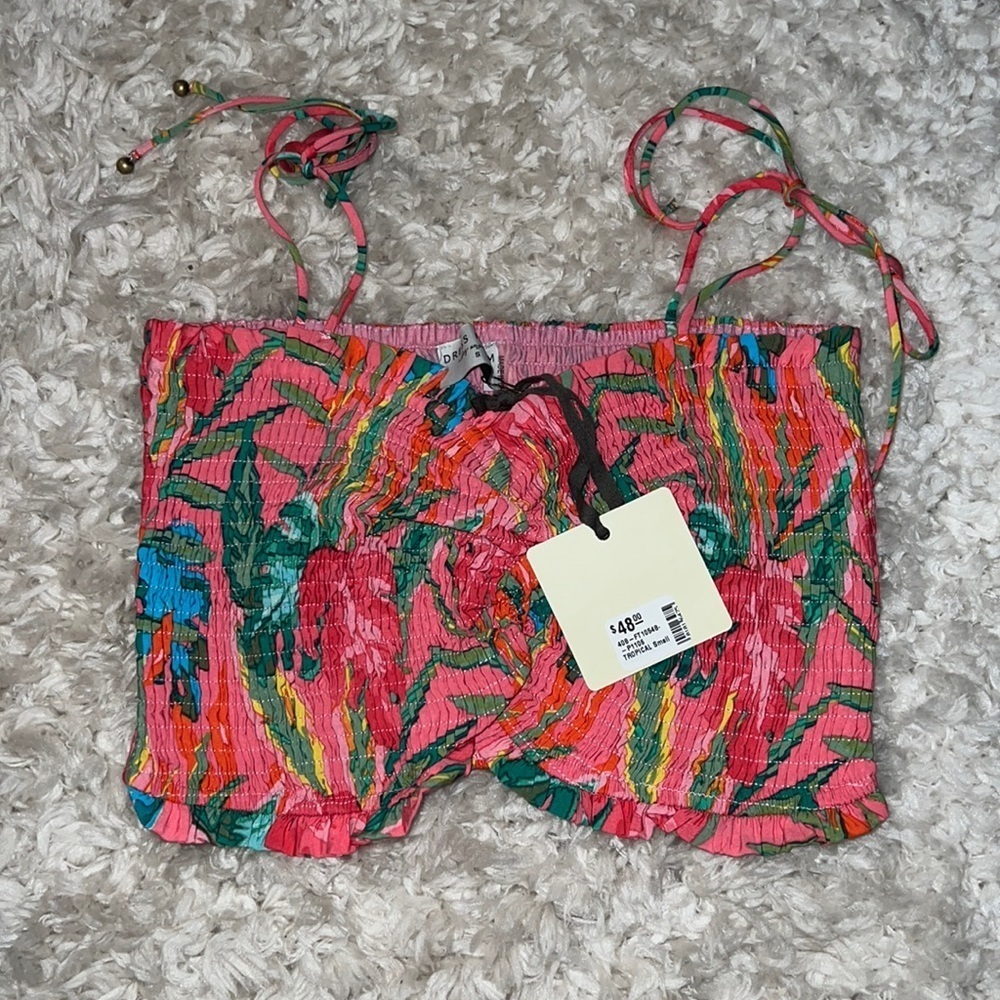 Nwt tropical crop top size small - Picture 1 of 6